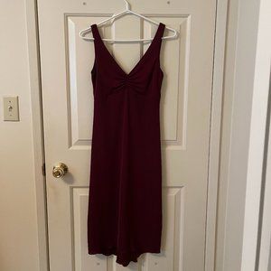 Talula Babaton Burgundy Long Dress Size Medium